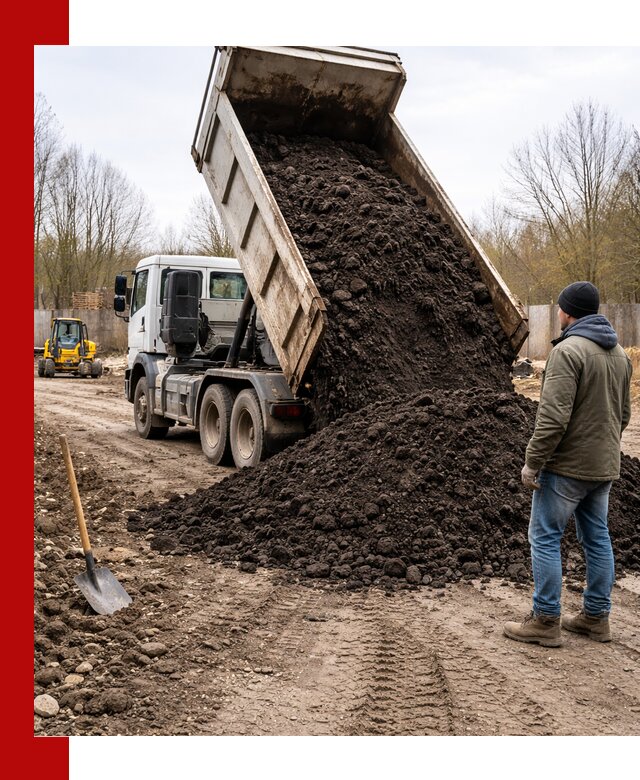 Доставка чернозема навалом в Кстово быстро и выгодно