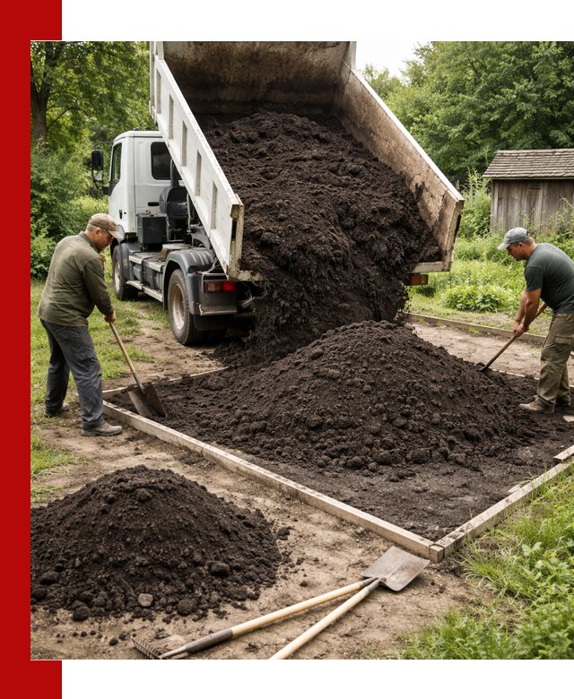 Купить чистый чернозем для огорода с доставкой в Кстово