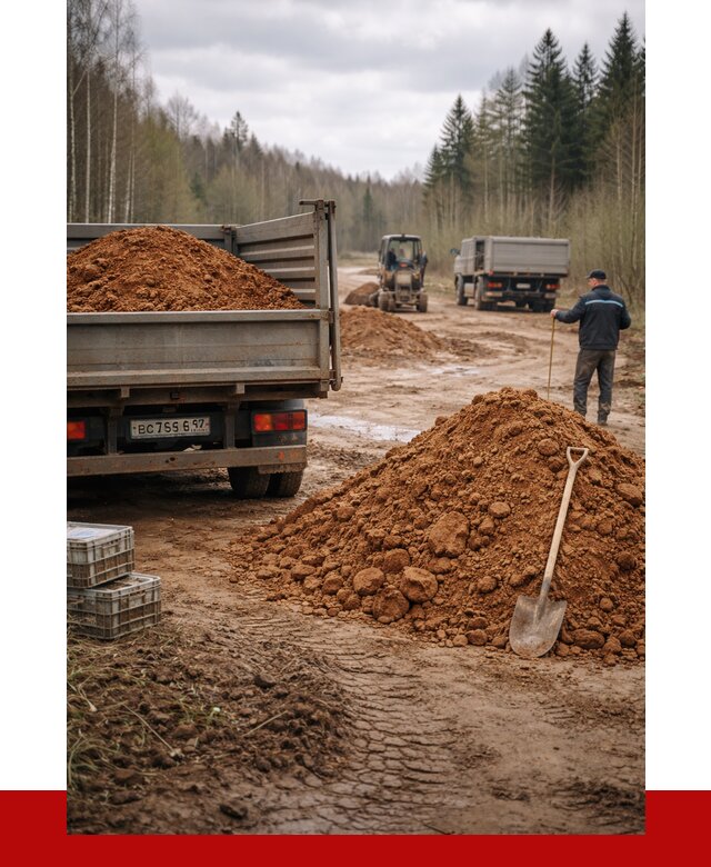 Глина и суглинки в Кстово от 4583 р. за куб | ПРОНЕРУДКсв
