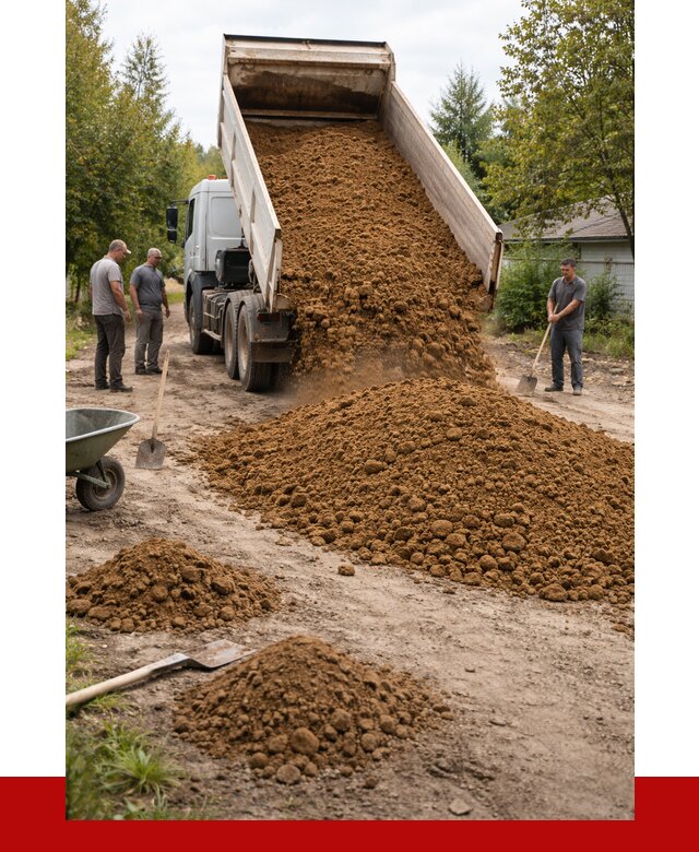 Купить суглинок с доставкой в Кстово от 2546 р. за куб | ПРОНЕРУДКсв