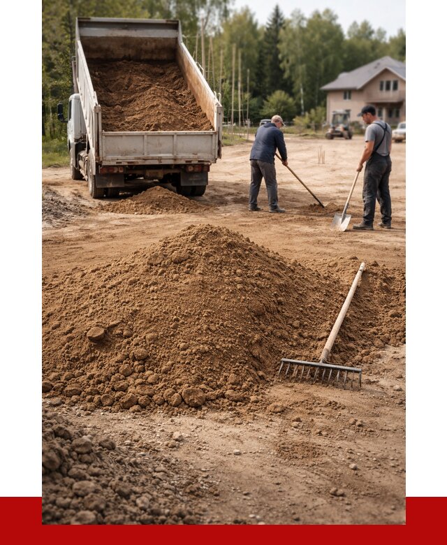 Суглинок для планировки в Кстово с доставкой от 4277 р. | ПРОНЕРУДКсв