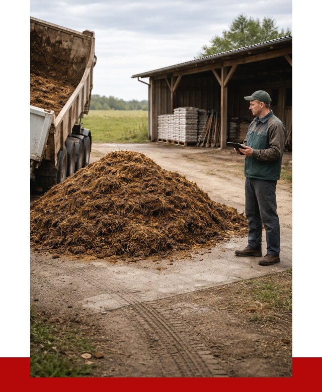 Купить навоз с доставкой в Кстово от 1222 р. за куб | ПРОНЕРУДКсв