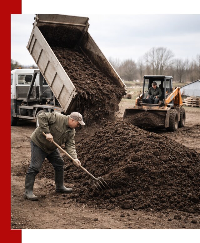 Доставка и продажа перегноя в Кстово быстро и дешево