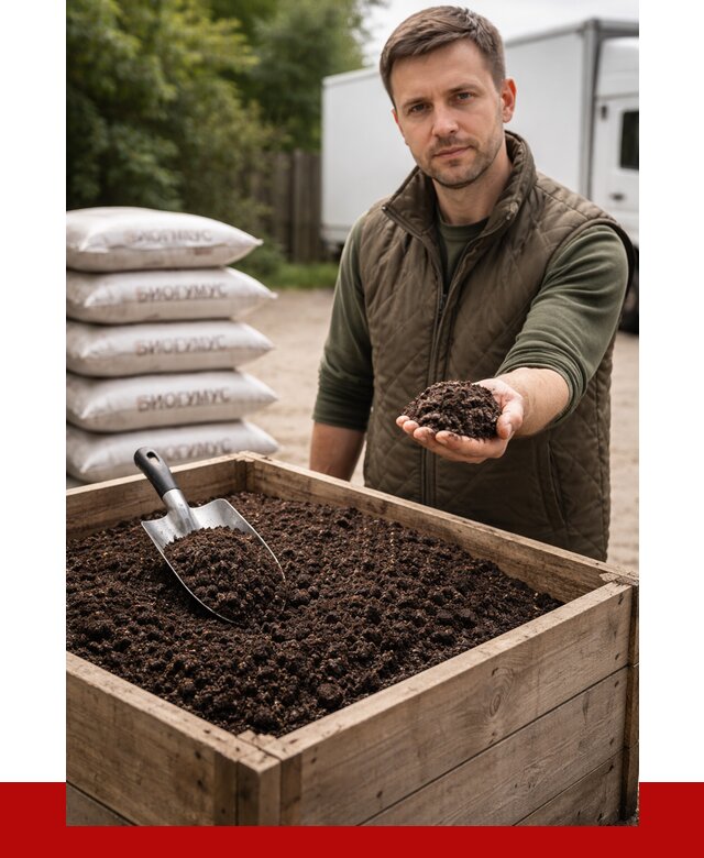 Купить биогумус в Кстово с доставкой от 8656 р. за куб | ПРОНЕРУДКсв