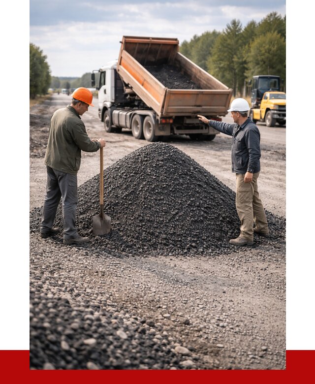 Купить асфальтовую крошку для дорог в Кстово от 4277 р. | ПРОНЕРУДКсв