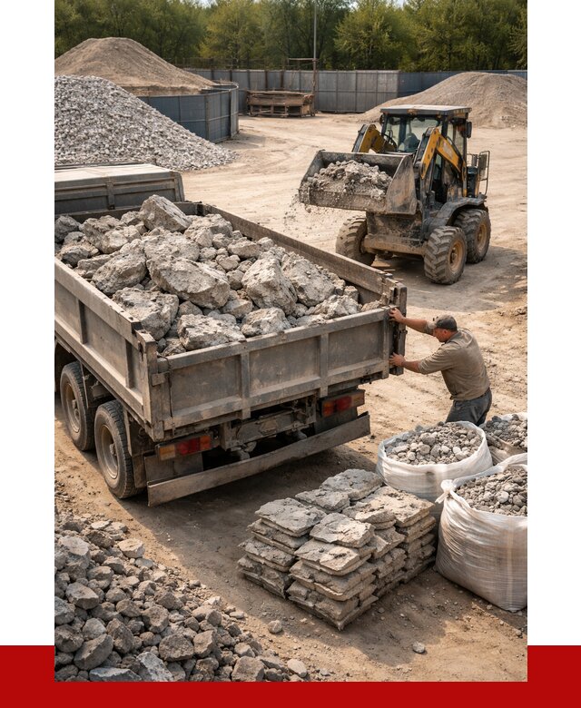 Купить бой бетона с доставкой в Кстово от 4888 р. | ПРОНЕРУДКсв