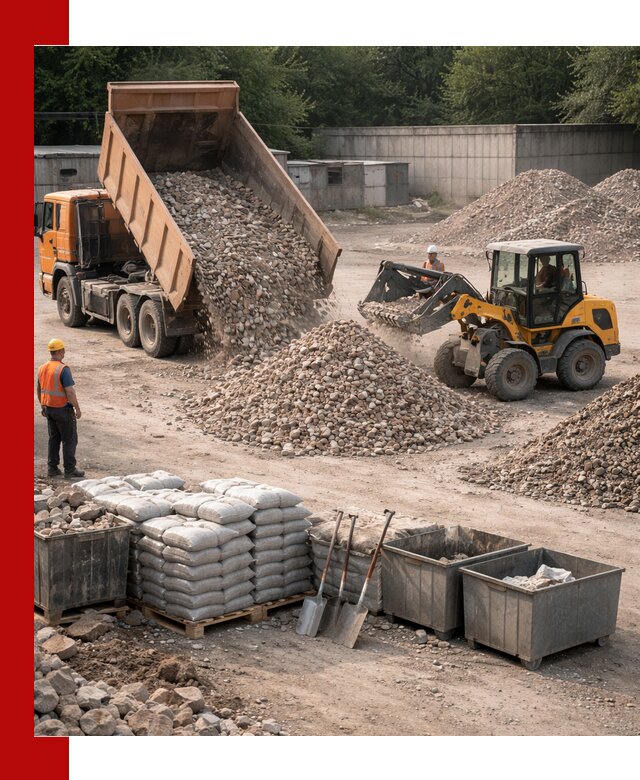 Вторичные материалы для отсыпки в Кстово — поставка и доставка