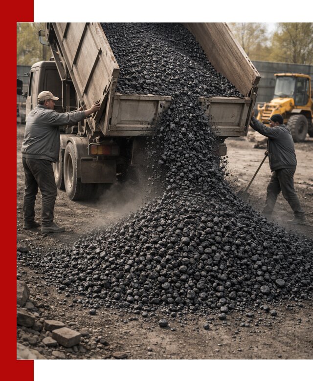 Доставка угля семечка самосвалами в Кстово