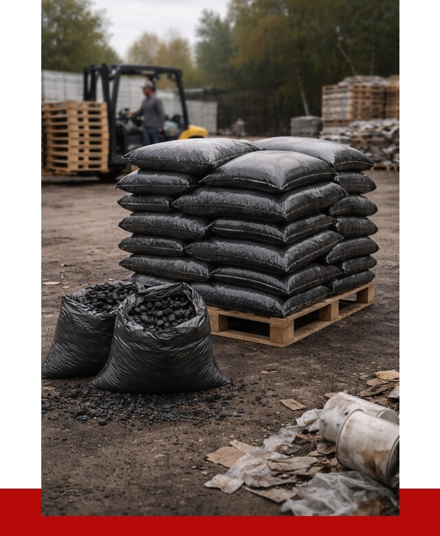 Купить уголь в мешках с доставкой в Кстово от 7638 р. | ПРОНЕРУДКсв
