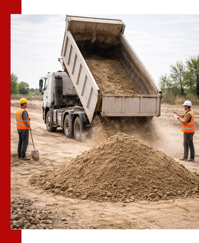 Доставка самосвалом 15 кубов в Кстово за город и по городу