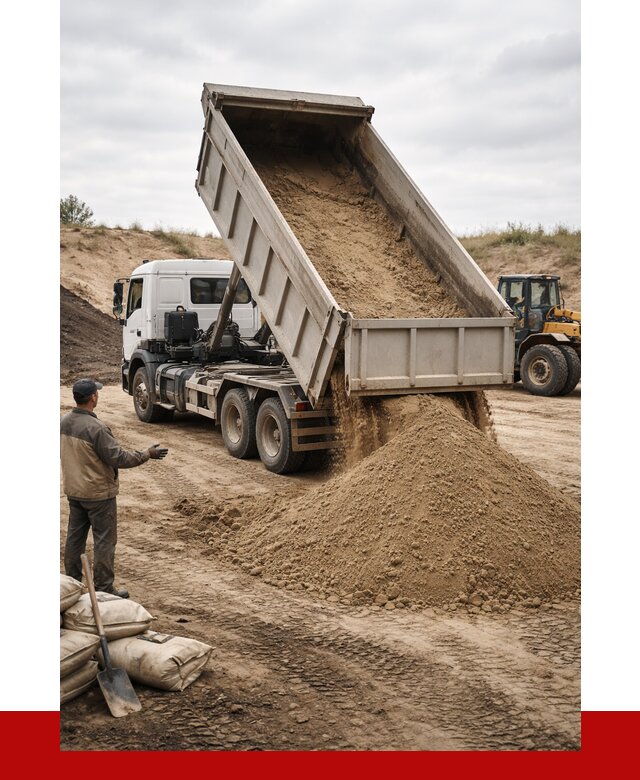 Доставка самосвалом 20 кубов в Кстово от 7638 р. | ПРОНЕРУДКсв