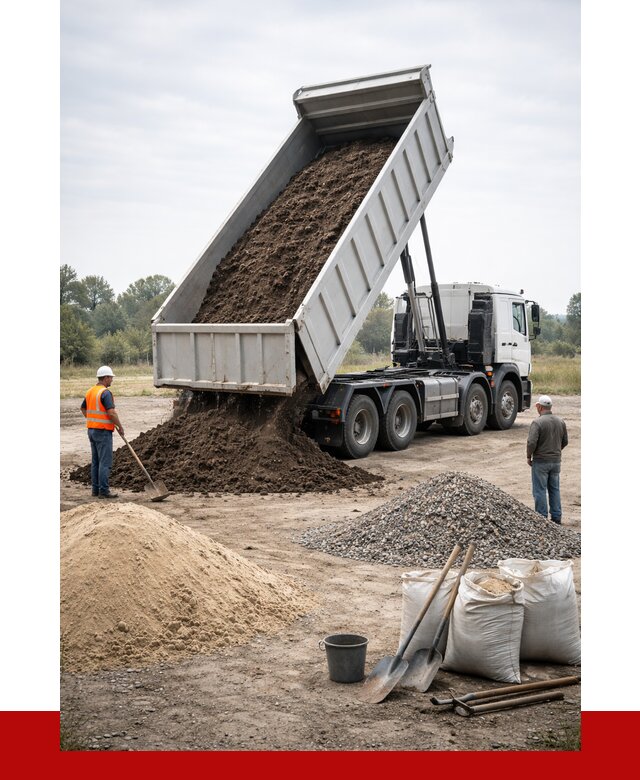 Доставка самосвалом 30 кубов в Кстово от 8656 р. | ПРОНЕРУДКсв