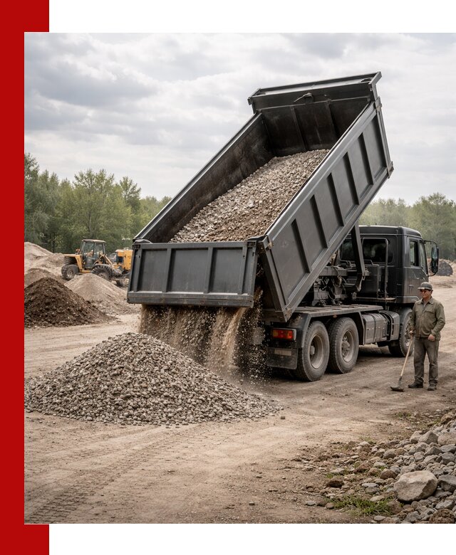 Доставка самосвалом 30 м3 по выгодным ценам в Кстово