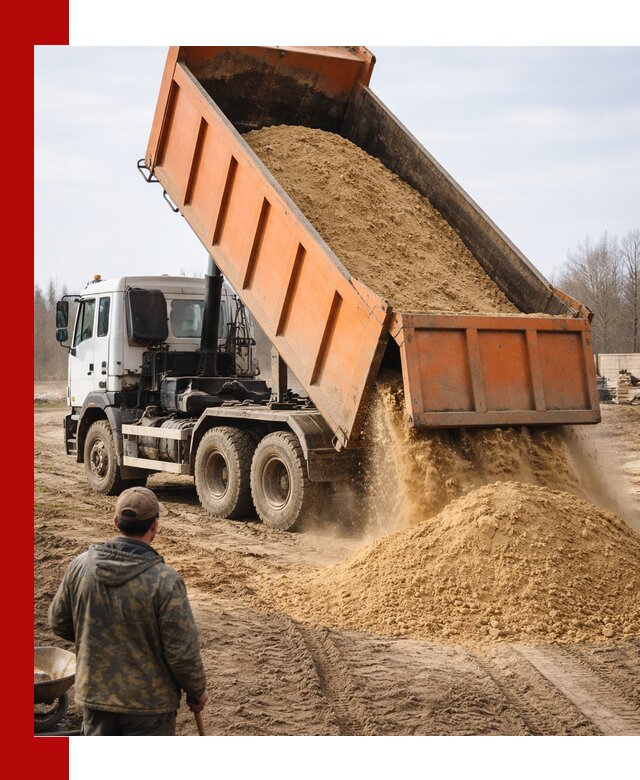 Аренда самосвала 20 тонн для перевозки грузов в Кстово