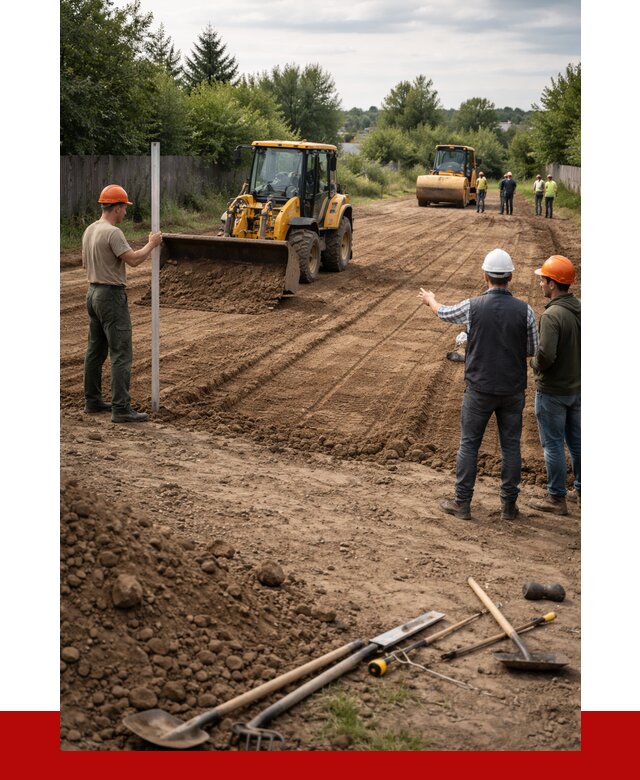 Планировка участка грунтом в Кстове от 4583 р ПРОНЕРУДКсв